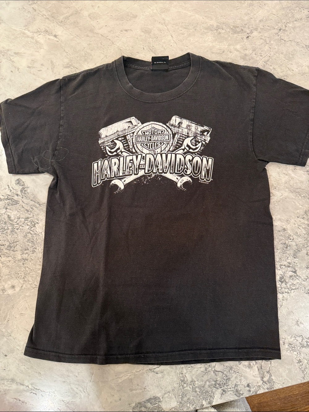 Harley-Davidson Men’s Black Graphic Logo T-Shirt
